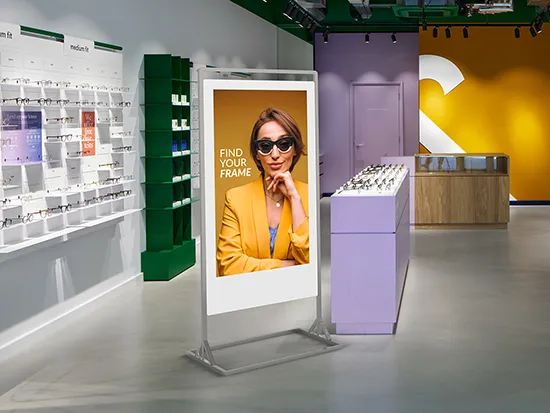 Freestanding Posters - Presentation Media UAE